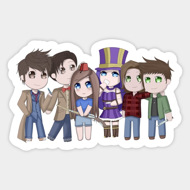 It's the Fandom Life Sticker by Ghosyboid